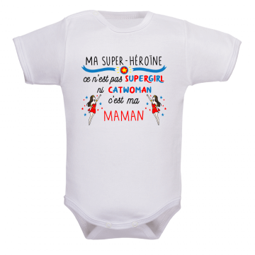 Body Bebe Maman Super Heros Le Vetement Parfait Pour Bebe